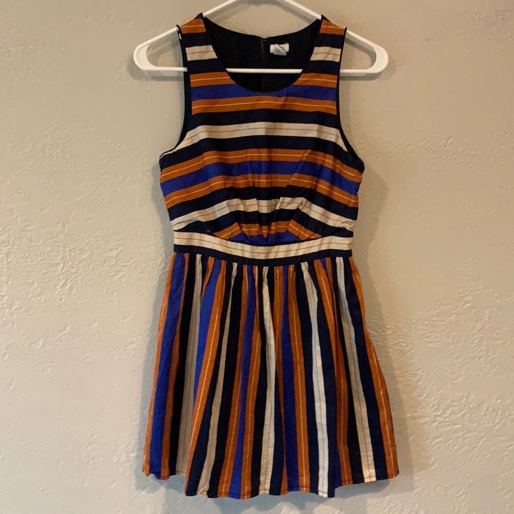 Striped Cocktail Dress